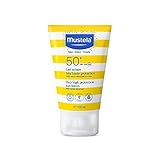Mustela Baby Sunscreen SPF 50 100ml Sunscreen for Kids Newborn From Birth On Broad Spectrum UV Protection Water Resistant Sensitive Skin