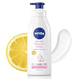 NIVEA Body Lotion Natural GlowCell Repair With UvaUvb Filters And Spf 1550X Vitamin C For Even Skin ToneLight Moisturising 400ml