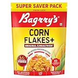 Bagrrys Corn Flakes Original Healthier 800g Added Fibre Prebiotic Breakfast Cereal Golden Corn Low Fat Toasted Crunchy Corn Flakes No Added Preservatives