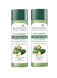 Biotique Cucumber Pore Tightening Toner 120mL Pack of 2 at Rs 218
