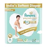 Pampers Baby Diapers XL size 36 Count 514