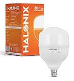 Halonix Jumbo 30W LED Bulb Cool Day Light 6500K Pack of 1 Energy Efficient 4kv Surge Protection Base B22 High Wattage Led Bulb