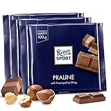 Ritter Sport Praline Chocolate 100g pack of 3 Milk Chocolate with Praline Filling Ritter Sport Chocolates in colorful variety product of Germany at Rs 399