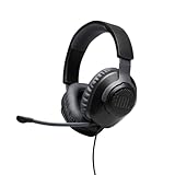 JBL Quantum 100 Wired Over Ear Gaming Headphones with Mic
