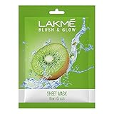 Lakme Blush Glow Kiwi Sheet Mask 25 ml 41 at Rs 41