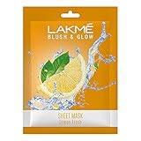 Lakme Blush Glow Lemon Sheet Mask 25 ml
