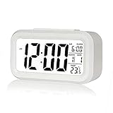 Kadio Digital Alarm ClockBattery Operated Small Desk Clocks