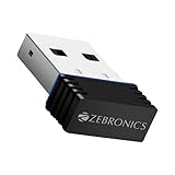 ZEBRONICS ZEBUSB150WF1 WiFi USB Mini Adapter Supports 150 Mbps Wireless Data