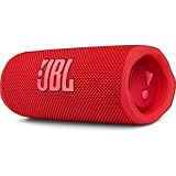 JBL Flip 6 Wireless Portable Bluetooth Speaker Pro Sound Upto 12 Hours Playtime IP67 Water Dustproof PartyBoost Personalization by JBP App Without Mic Red