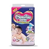 MamyPoko Pants Extra Absorb Baby Diapers Medium M size 712 kg 28 Count Deep Sleep Diapers Soft gentle fit Deep Absorbent Crisscross skin friendly with coconut oil