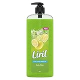 Liril Lemon and Tea Tree Oil Body Wash SuperSaver XL Pump Bottle with Long Lasting Fragrance Glycerine Paraben Free Extra Foam 750 ml