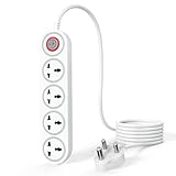 ZEBRONICS PS4200H Power Strip 4 Universal Sockets 1500W