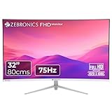 ZEBRONICS AC32FHD LED Curved 75Hz 80Cm 32 8128 Cm 1920×1080 Pixels FHD Resolution Monitor