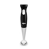 Wipro Fb101 Hand Blender 300 WattPlastic Stem With Dc Motor Low Noise Super Fast OperationTwo In One BladeChurn WhipBlend WhiskSleek ErgonomicHanging Hook Black