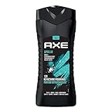 Axe Apollo 3 In 1 Body Face Hair Wash For Men LongLasting Refreshing Sage Cedarwood Fragrance For Upto 12Hrs Natural Origin Ingredients Removes Odor Bacteria No Parabens 400ml