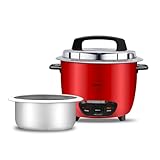 Pigeon by Stovekraft Ruby Rice Cooker with Single pot 18 litresRed at Rs 1649
