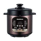 Morphy Richards WizPot 6 Litres 1000W Electric Pressure Cooker 14Preset Menu Digital Display Saves upto 70 Cooking Time