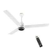Orient Electric 1200 mm Zeno BLDC BLDC energy saving ceiling fan with Remote BEE 5star rated Saves up to 50 on electricity bills 3year warranty by Orient White pack of 1
