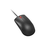 Lenovo 120 Wired Plug Play USB Mouse High Resolution 1600 DPI Optical Sensor