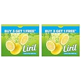 Liril Lime and Tea Tree Oil Bath Soaps Refreshing Bathing Soaps 125 g Buy 3 Get 1 Pack of 2