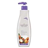 Santoor Perfumed Body Lotion For Extra Moisturising With Sandalwood Extracts Shea Butter Glycerin For Antiaging Even Skin Tone NonGreasy Lotion For Dry Skin 400ml