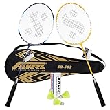Silvers Aluminium SB 503 Badminton Kit 2 Racquets with Full Cover 1 Box Shuttlecock Pack of 3