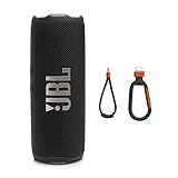 JBL Flip 7 Wireless Portable Bluetooth Speaker Bold Pro Sound with AI Sound Boost 16Hrs of Playtime IP68 Water Dustproof MultiSpeaker Connection by Auracast Personalization App Black