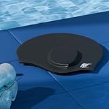 Lifelong Swimming Earguard Cap for Men Women Swim Hair Caps for Short Hair Waterproof Head Cover CapSilicone Hair Cover Cap for Adults Swimming Pool Cap Swimming AccessoriesBlack