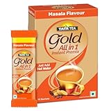 Tata Tea Gold Allin1 Instant Premix Masala Tea 14g Per Serve Quick Easy To Make Masala Chai 10 Sachets