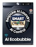 Samsung Smart Choice 9 kg 5 Star AI Control AI Ecobubble Super Speed WiFi Hygiene Steam with Inbuilt Heater Digital Inverter FullyAutomatic Front Load Washing Machine