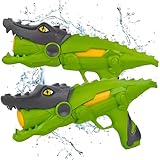 Storio Holi Pichkari Water Gun Toy for Kids Super Power Water Cannon CrocodileShaped Water Blaster PumpAction Water Gun for Summer Games at Rs 369