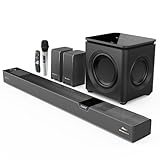 ZEBRONICS 1100 Watts Powerful Soundbar 724 Home Theatre Wireless Dual Satellites Driver Subwoofer
