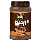 DiSano Chocolate Peanut Butter Crunchy 924g 23g Protein 64g Dietary Fibre Tasty Healthy Chocolate Spread for Breakfast Snacks Made with Premium Roasted Peanuts Zero Cholesterol Trans Fat
