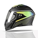 TVS Racing Anti Matter Full Face Helmet for Bike Motorcycle Riders L Size