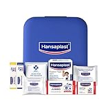 Hansaplast Fast Aid Kit Emergency Medical Kit for Home Office Travel Car Sports Outdoor MultiUse Pack for Cuts Wounds Injuries Lightweight Compact 9 Items 38 Pieces at Rs 290