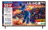LG 139 cm 55 inches UA82 AI Series 4K Ultra HD Smart webOS LED TV 34990