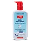 LuvLap Milky Soft Baby Shampoo 600ml Tear Free Formula Ph 55With Milk Protein Vitamin E Coconut Oil