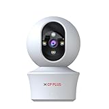 CP PLUS 3MP Smart WiFi CCTV Camera for Home with 360 Pan Tilt View Talk