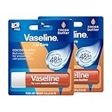 Vaseline Lip Care Cocoa Butter Lip Balm Stick 48g Pack of 2