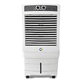 CG Norris 68L Desert Air Cooler for Home Inverter Compatible Ice Chamber Castor Wheels Water Level Indicator Up to 45 Ft Air Throw 3 Yr Motor