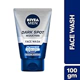 NIVEA MEN Dark Spot Reduction Face Wash 100 g With Ginko and Ginseng Extracts for Clean Healthy Clear Skin in Summer