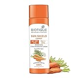 Biotique Bio Carrot Face And Body Sun Lotion All Skin Type SPF 40 UvaUvb 120Ml