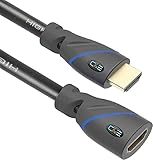 CE HDMI Cable 6 Feet18 Meters Male to Female Supports 4K High Speed HandTested HDMI Ready HD 102Gbps Audio Return ChannelCompatible with Xbox PS3 PS4 Pro Apple TV 4K Fire 2 Pack