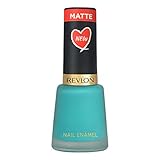 REVLON Matte Finish Nail Enamel Green Marine 8ml