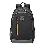 Gear 19 Ltrs Black and Yellow Backpack