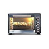Pigeon Electric Oven 12383 20 Liters OTG with Grill and Rotisserie Oven Toaster and Grill for Grilling and Baking Cakes Grey