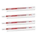 Eveready 20W LED Batten Highly Efficient 100lmW Fire Retardant PC Body Lasts Upto 25000 Hours Pack of 4 4kV Surge Protection BIS Approved Made in India White Cool Day Light