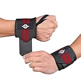 Nivia Wrist Support with Thumb Loop Regular Pair For Men Women