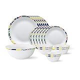 Larah by Borosil Opalware Dinner Set 19 Pcs 1163