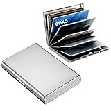 Stainless Steel Credit Card Holder for Men and Women MattSilver